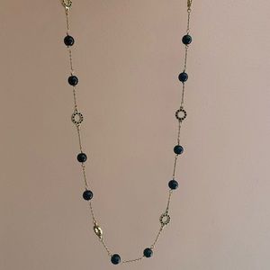 JCrew Black & Gold necklace